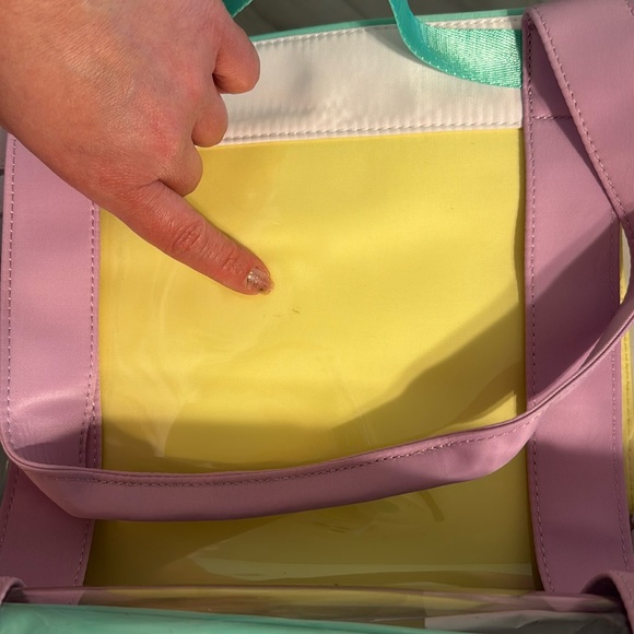 🎉ONE LEFT🎉 Stoney Clover Lane x Target Transparent Beach Tote Bag - Picture 11 of 16
